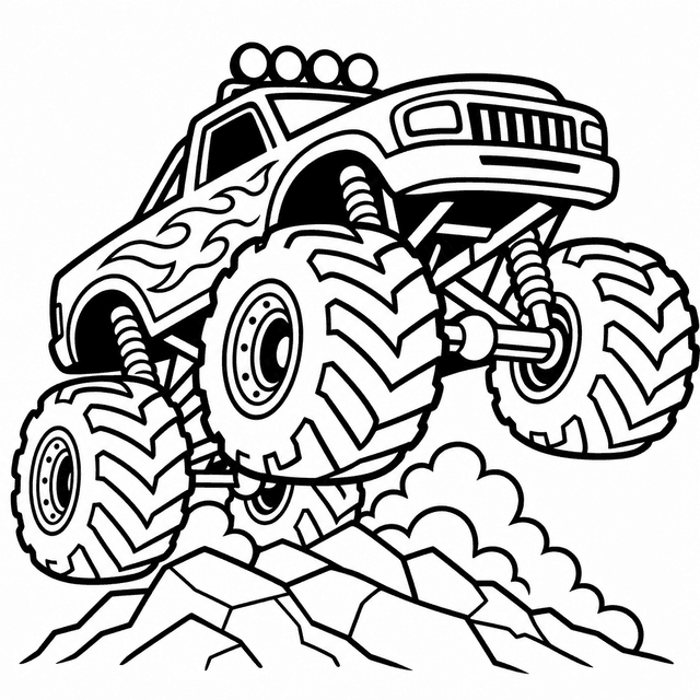 Grube Linie — Monster truck