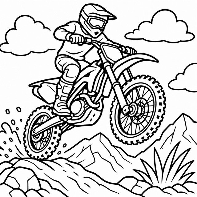 Grube Linie — Motocykl crossowy