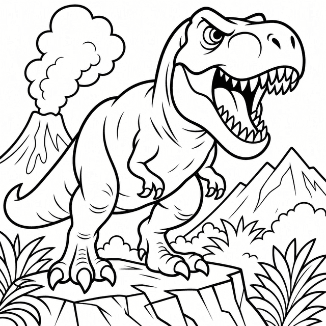 Grube Linie — Tyrannosaurus Rex