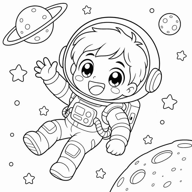 Chibi — Chibi astronauta