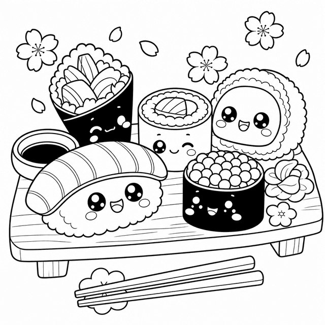 Kawaii — Kawaii sushi